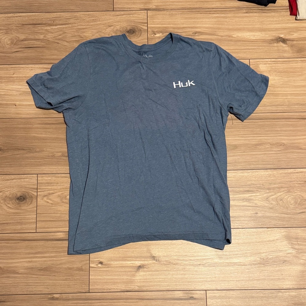 Huk Men's Slate Blue Short Sleeve Tee